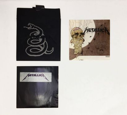 HARD ROCK Lot de 3x 7“ de Metallica. Set of 3x 7“ of Metallica.

VG+/ EX EX/ NM