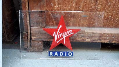null Plexiglas "Virgin Radio"