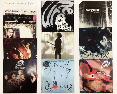 NEW WAVE/ 80's Lot de 12x 7“ de The Cure. Set of 12x 7“ of The Cure.

VG+/ EX EX/...