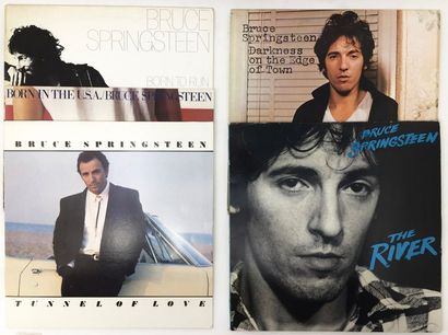 NEW WAVE/ 80's Lot de 5 disques 33T de Bruce Springsteen. Set of 5 Lps of Bruce Springsteen.

VG/...