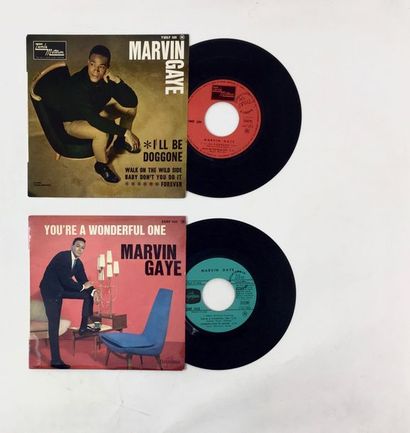 SOUL/ R'N'B/ FUNK Lot de 2 Eps de Marvin Gaye Tamla Motown. Set of 2 Eps of Marvin...