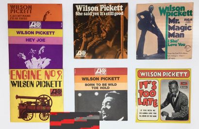 SOUL/ R'N'B/ FUNK Lot de 7x 7“/ Ep de Wilson Pickett. Set of 7x 7“/ Ep of Wilson...