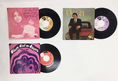 CHANSON FRANCAISE Lot de 3 Eps special Wizz garage freakbeat jerk. Set of 3 Eps special...