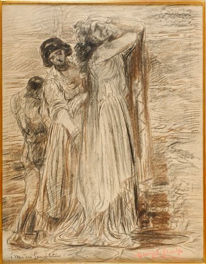 null Henri de GROUX ( 1866-1930)

Le mur des lamentations

Dessin signée en bas à...