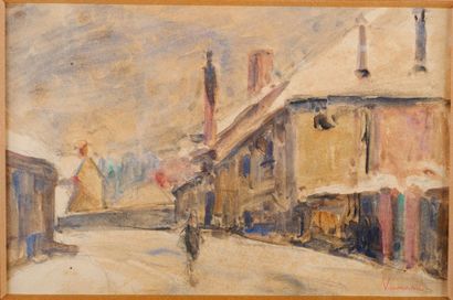 null Maurice VAUMOUSSE (1876-1961)

Rue de village

Aquarelle signée en bas à dr...