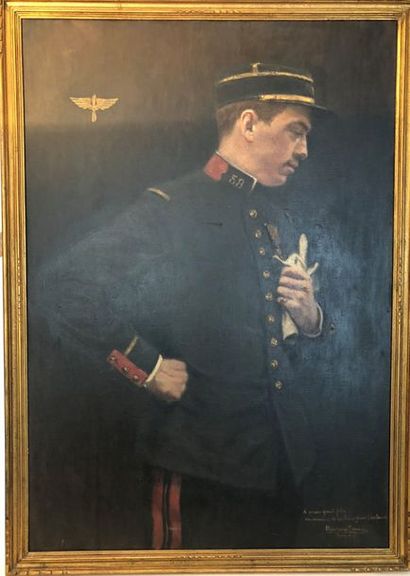 null Christiane MENAGE (XIX-Xxème siècle)

Soldat de l'armée de l'air

Huile sur...