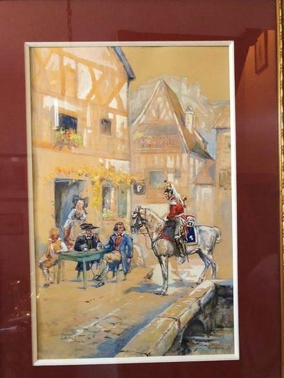 null Ecole française du XIXème siècle

Cavaliers et Alsaciens

Deux aquarelles formant...