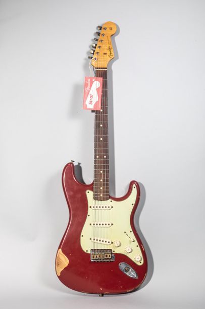 null Guitare électrique solidbody du Fender Custom Shop, modèle 62 stratocaster Relic...