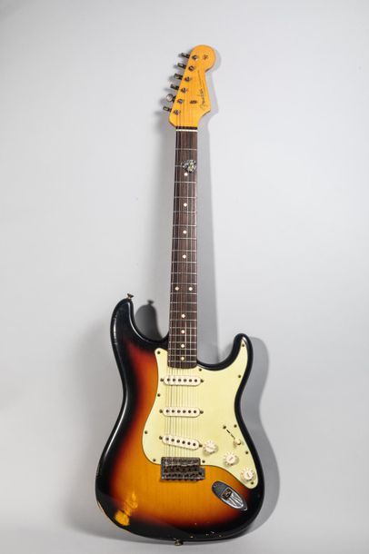 null Guitare électrique solidbody du Fender Custom Shop, modèle 1962 Stratocaster...