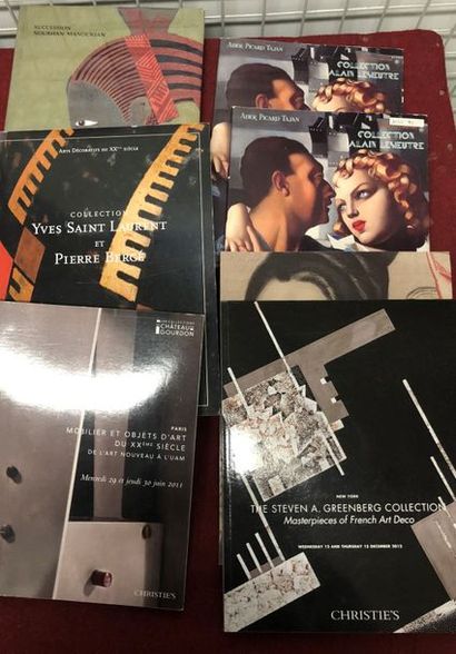 null Lot de 7 catalogues de ventes aux enchères :

Succ Manoukian, Volume Art déco...