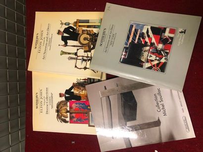 null Lot de 4 catalogues de ventes aux enchères:

Sotheby's, 2 volumes des Collection...