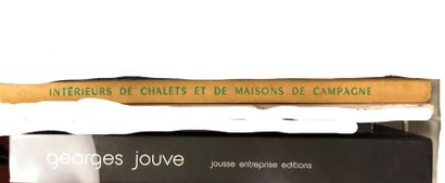 null Lot de 5 livres dont :
Georges JOUVE, Jousse entreprise // Intérieurs de Chalets...
