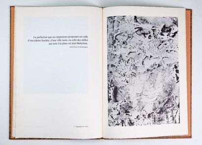 null Jean DUBUFFET "Empreintes" galerie Schneinen, Bule-Geneve, 1974, In Folio in...
