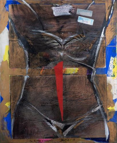 null HASTAIRE (Claude HILAIRE says)
"Les belles anonymes"
1998
Mixed media on canvas...