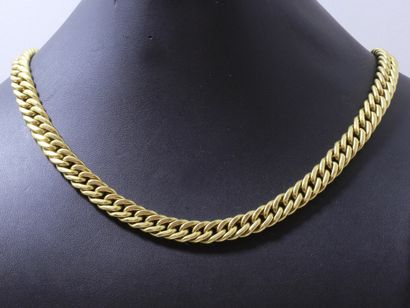 Gold necklace 750 thousandths, composed of...