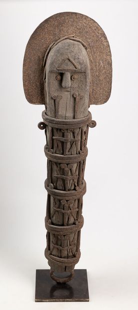 null IGBO NIGERIA Ritual altar "OFO" The OFO are the most important cult objects...