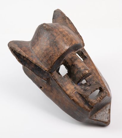 null BAMANA MALI Mask Very nice lion mask "Jaraw" for the initiation to the "Koré"...