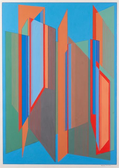 null Bernard CAILLAUD 

"Composition abstraite"

lithographie, 66x46.5cm