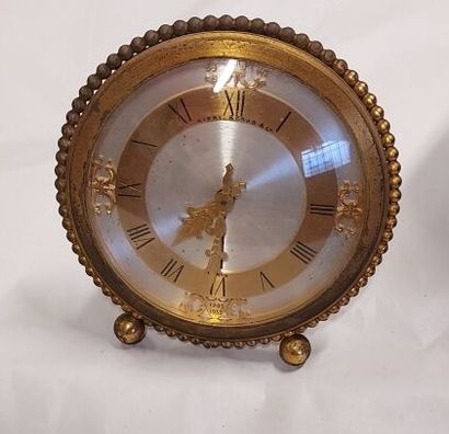 null Kirby Beard & Co small alarm clock Paris 1905-1955, H : 12cm