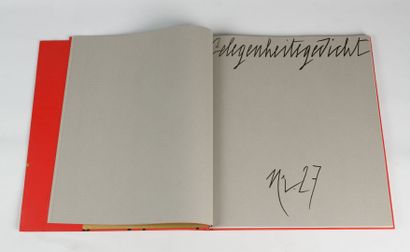 null ADAMI et HEISSENBÜTTEL «Das Reich» N°27, édition Studio Bruckmann. Edité à Munich...