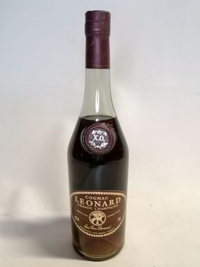 null 
COGNAC, LEONARD X.O 70cl (sold as is without guarantee)
