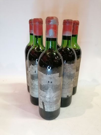 null 
6 Saint-Emilion, Grand cru, Chateau Canon, 1967 (sold as is without warran...