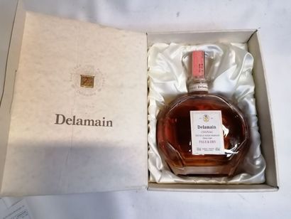 null 
2 COGNAC, DELAMAIN PALE & DRY 70cl level on the shoulder, one without box (sold...