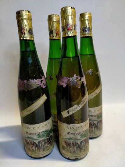 null 
5 bouteilles de Gewurztraminer (vendu en l'état sans garantie)
