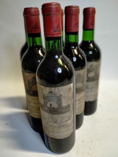 null 
6 bottles, Grand vin Leoville du marquis de Las Case St Julien (sold as is...