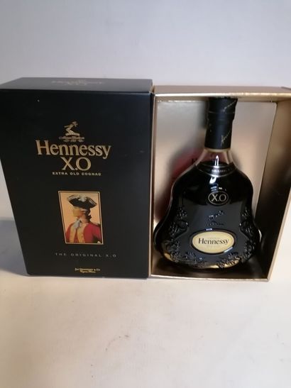 null 
COGNAC, HENNESSY X.O 70cl (sold as is without guarantee)
