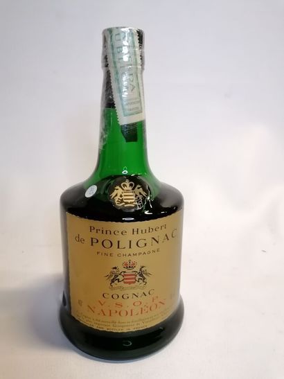 null 
COGNAC, PRINCE HUBERT de POLIGNAC V.S.O.P Napoleon, 70cl (sold as is without...