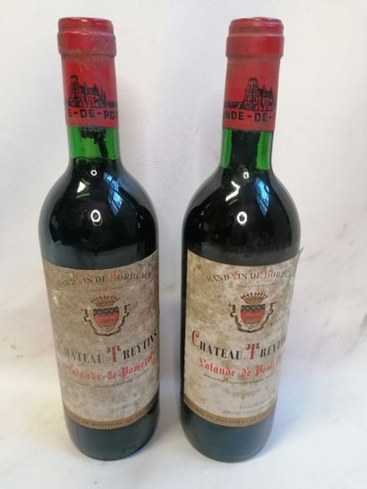 null 
2 Bottles Chateau Treytines Lalande De Pomerol 198 75cl (sold as is without...