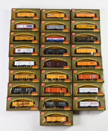 null ROADHOUSE


25 mixed freight cars BO