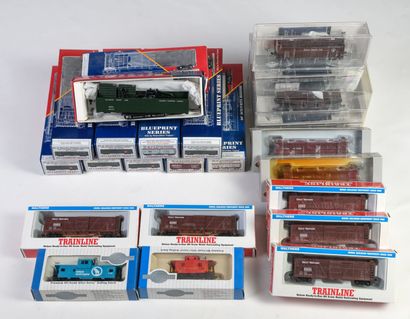 null 
Lot of 26 different Panache cars in kit, PROTO 2000, TRAINLINE, BLUE PRINT...