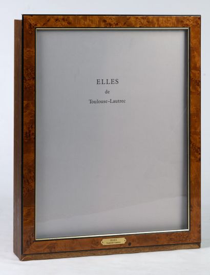 null Box "Elles de Toulouse-Lautrec" eleven lithographs, edition Bibliothèque Nationale...