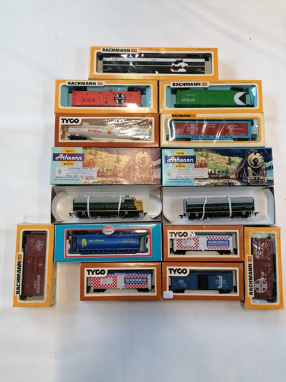 null American model car set 13 cars (without guarantee of functioning)