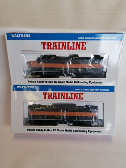Walthers Trainline 2 FA1 and FB1 Great Northern...