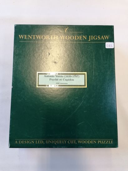 null Wentworth wooden Jigsaw 1000 pièces "Psyché et Cupidon Antonio Verrio (1639-1707)"...