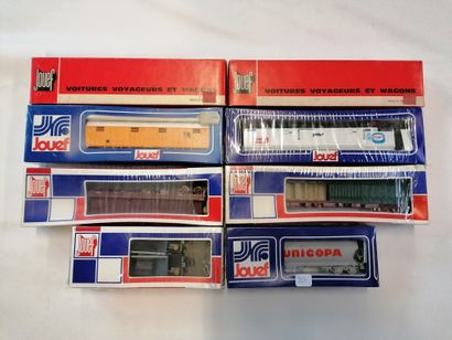 null JOUEF Lot of 8 cars in boxes (without guarantee of functioning)