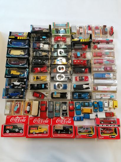 null Lot of cars of collections of which Ferrari, Renault, Citroën, Bugatti, Dodge,...
