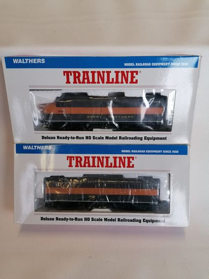 Walthers Trainline 2 FA1 and FB1 Great Northern...