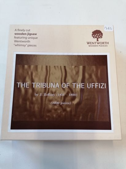 null Wentworth wooden puzzles 1000 pieces "The Tribuna of the Uffizi by J. Zoffany...