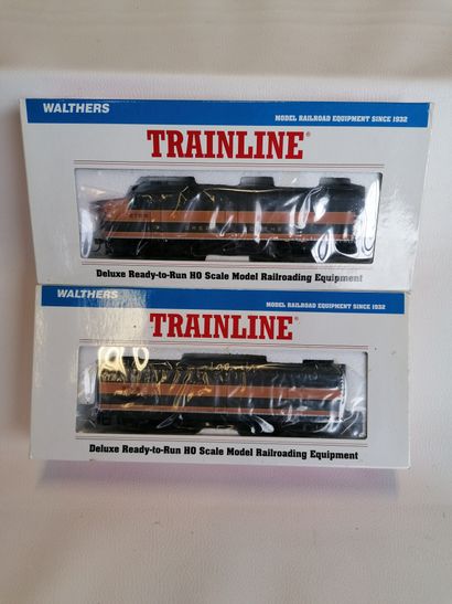 Walthers Trainline 2 locomotives FA1 et FB1...