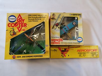 null Lot including: Helicopter "A Sky Copter", Aerosport, Dog Fight Series "Sopwith...