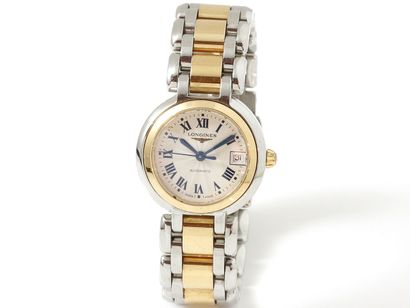 null LONGINES ''PRIMALUNA''

Ladies' wristwatch in steel and gold 750 thousandths,...