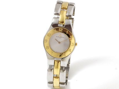 null BAUME & MERCIER ''LINEA

Two-tone steel wristwatch, radiant silver dial, bezel...