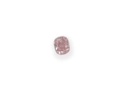 null Cushion cut pink diamond modified brilliant on paper.

Weight of the diamond...