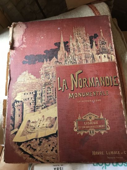 null La Normandie monumentale, ouvrage à thème sur la Normandie fin XIXe. (en l'...