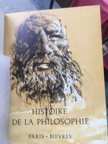 null Édition Pierre de Cornas, collection de huit ouvrages Philosophie 2 vol, Sainte...