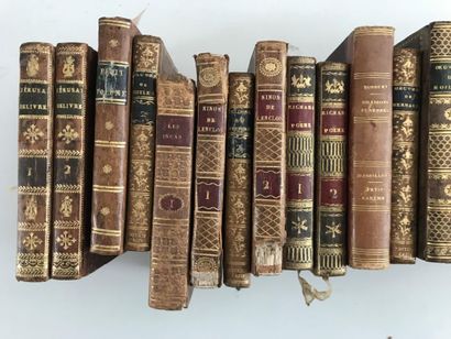 null Ensemble de 21 livres miniatures XIXe. divers. : missels, enseignement religieux,...